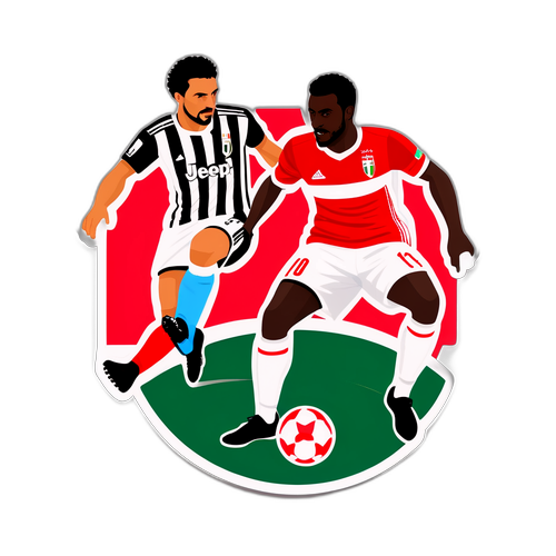 Sticker về trận đấu giữa Juventus và Wydad AC