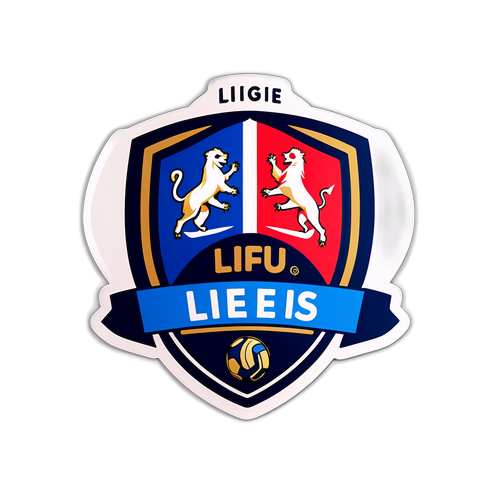 Thiết kế nhãn dán kỷ niệm Ligue 1