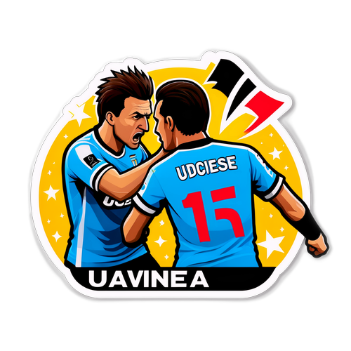 Sticker Udinese vs Lazio yang Dramatik