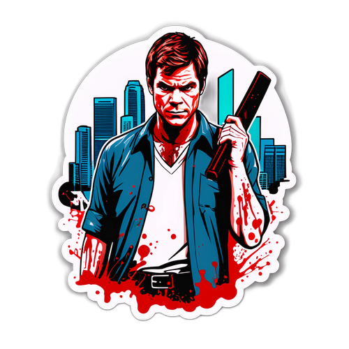 Dexter Morgan klistermärke