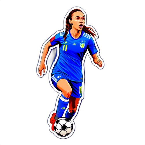 Kosovare Asllani w akcji