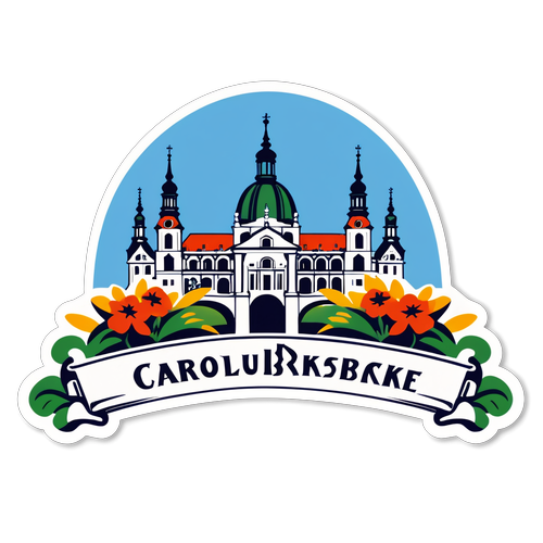 Eleganz der Carolabrücke: Ein Sticker für Dresden