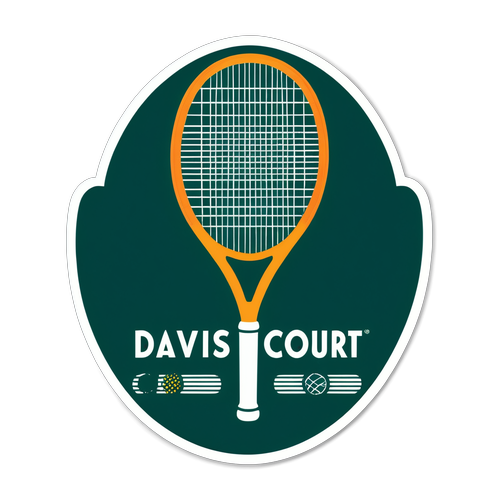 ¡El Mundo es Nuestra Cancha! Descubre el Sticker del Davis Cup que Todos Querrán Tener