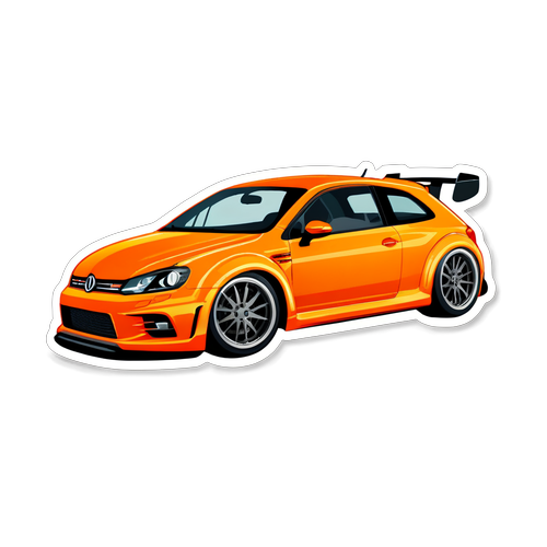 ¡Transforma tu Auto con el Impactante Color Naranja de Tuning que Todos envidiarán!