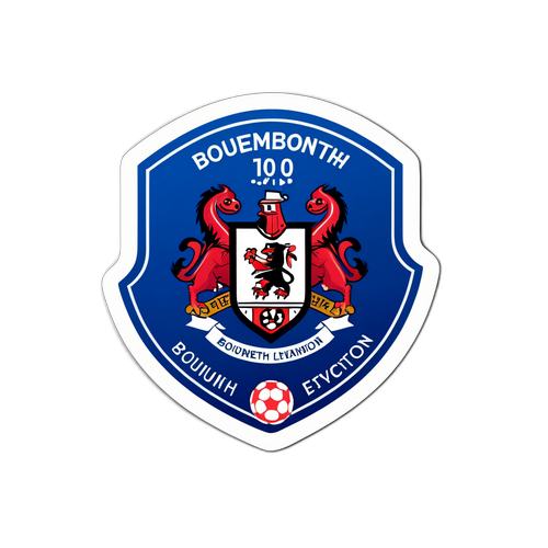 สติกเกอร์การแข่งขันระหว่างบอร์นมัธและเอฟเวอร์ตัน