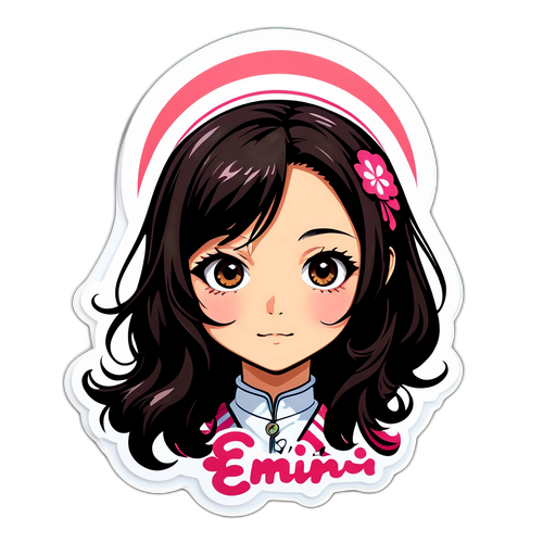 エミリのステッカー