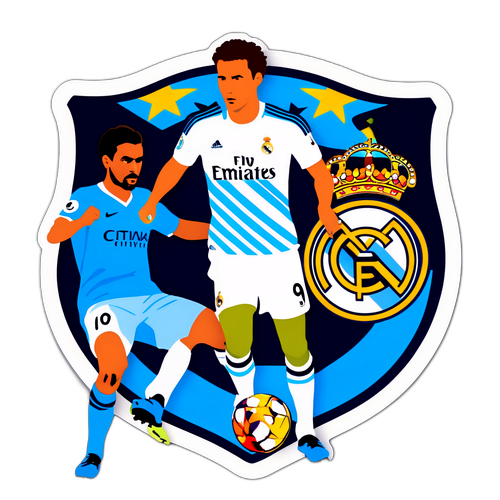 Duell zwischen Real Madrid und Manchester City