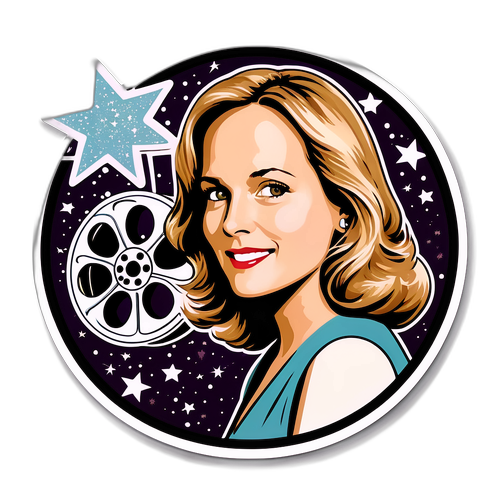 Vintage Hollywood Glamour Sticker