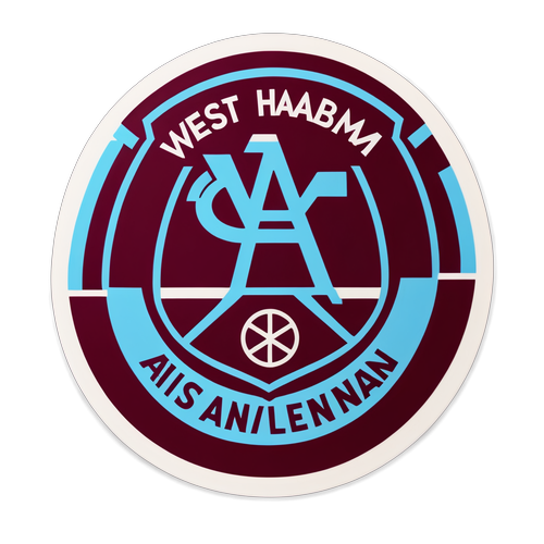 Stiker Perlawanan West Ham vs Arsenal