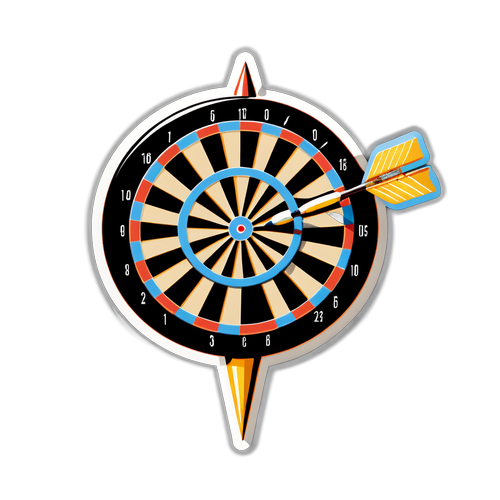 DARTS Játék Célzó Tábla