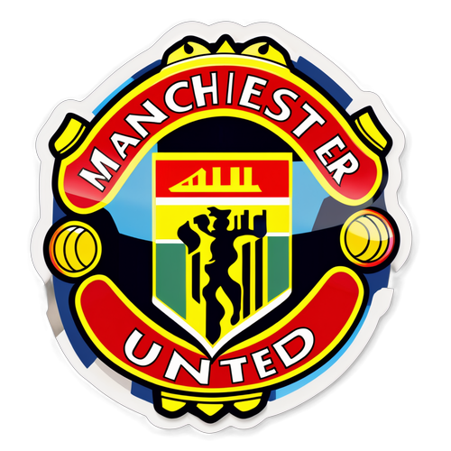 Sticker ya Manchester United na Stadi ya Viktoria Plzeň