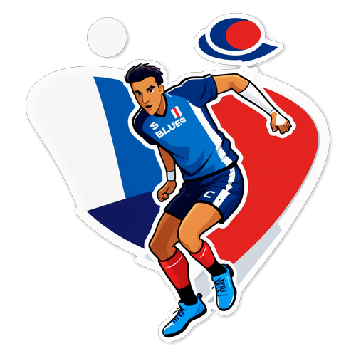 Sticker Esprit de Compétition - Handball Français