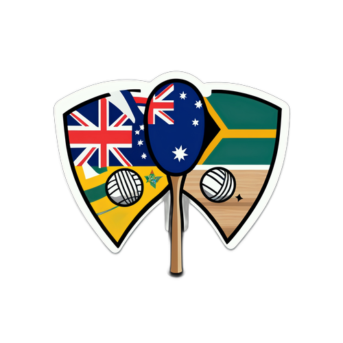 Sticker ya Michezo: Australia dhidi ya Afrika Kusini