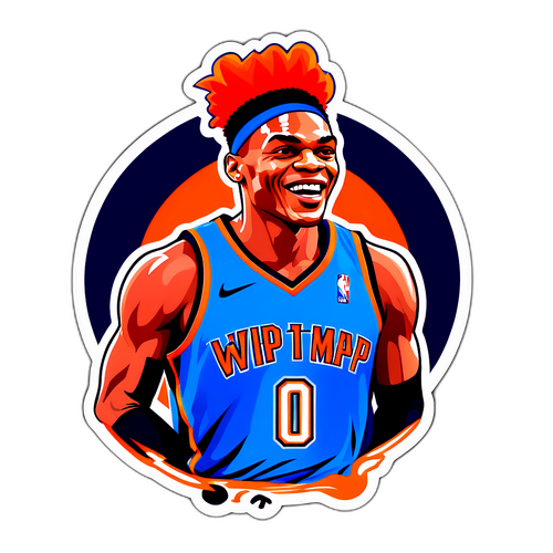 Dynamic na Sticker Graphic ni Russell Westbrook