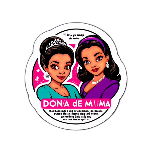 Adesivo Dona de Mim