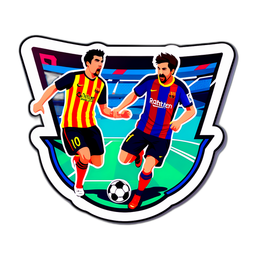 Match mellan Racing och Barcelona