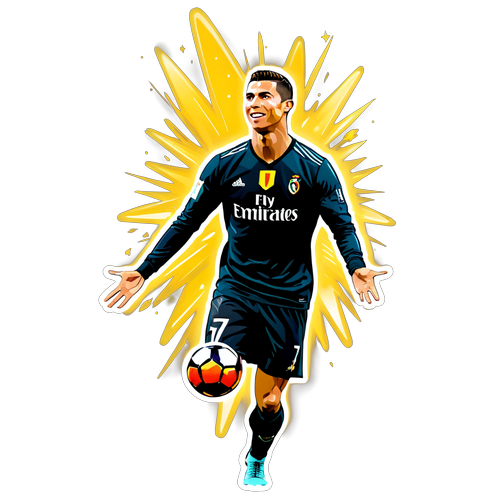 Stickers Kreatif Cristiano Ronaldo