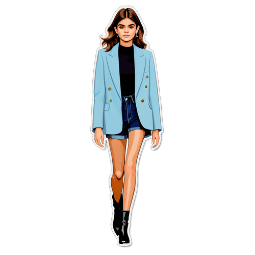 Kaia Gerber a kifutón