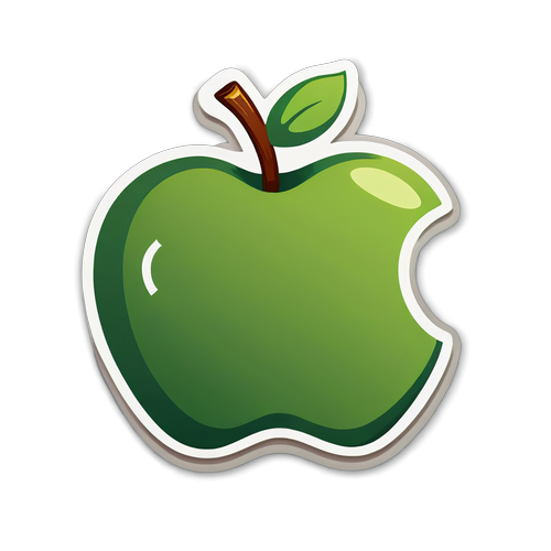 Minimalistisch Maar Perfect: De Nieuwe Apple Logo Sticker Die Je Moet Hebben!