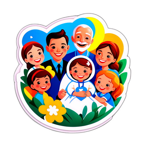 Sticker per la Fondazione Telethon