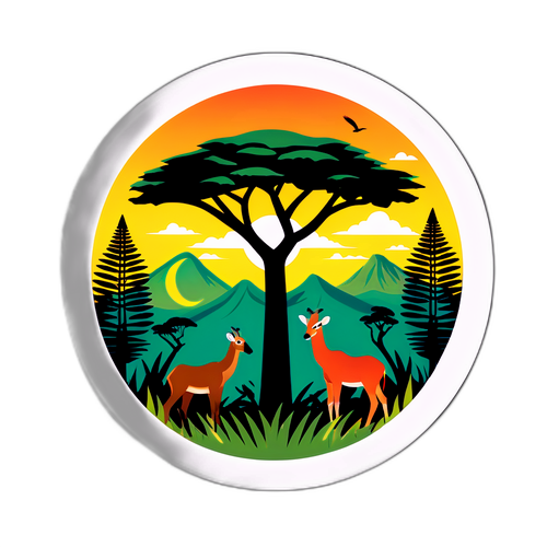 Vier de schoonheid van Tanzania