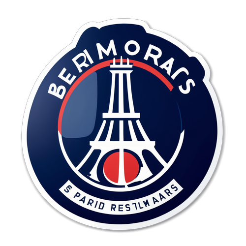 Paris Hayranlarının Kapısını Çalacak! Modern Paris Saint-Germain Sticker'ı ile Şıklığı Yakalayın!