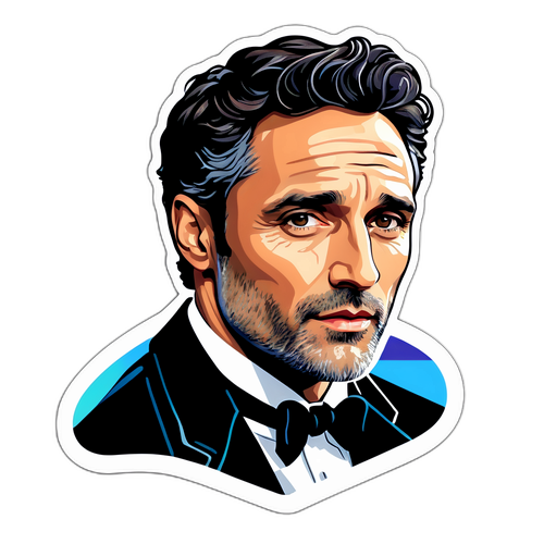 Adesivo artistico di Raoul Bova