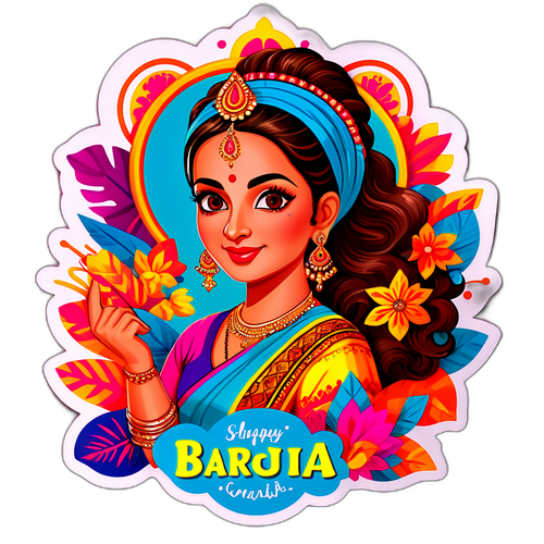 गिरीजा ओक स्टिकर