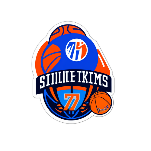 76人與尼克斯比賽貼紙