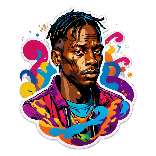 Travis Scott: Ang Kakaibang Portrait na Nagpamalas ng Kanyang Vintage na Impluwensya sa Musika!