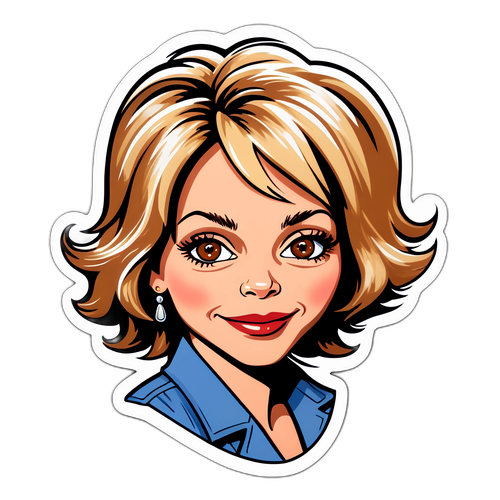 Μια χαριτωμένη καραγκιόζικη φιγούρα της Μέγκ Ράιαν