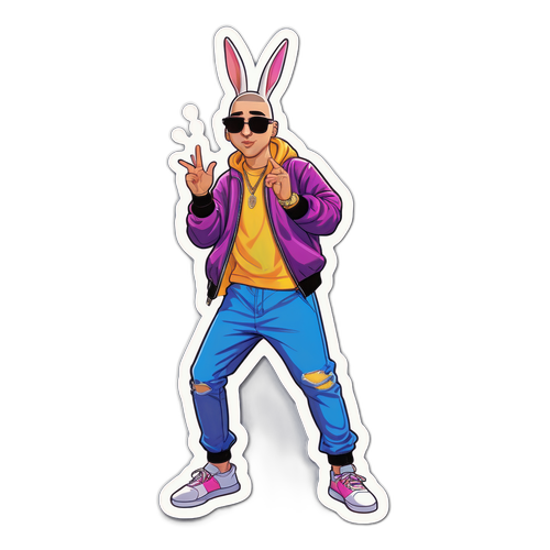 Bad Bunny Sokaklarda Dans Ediyor