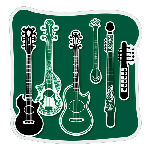 Isang Masayang Banda ng mga Instrumento: Hanap ang Mistulang The Corrs na may Celtic Designs!