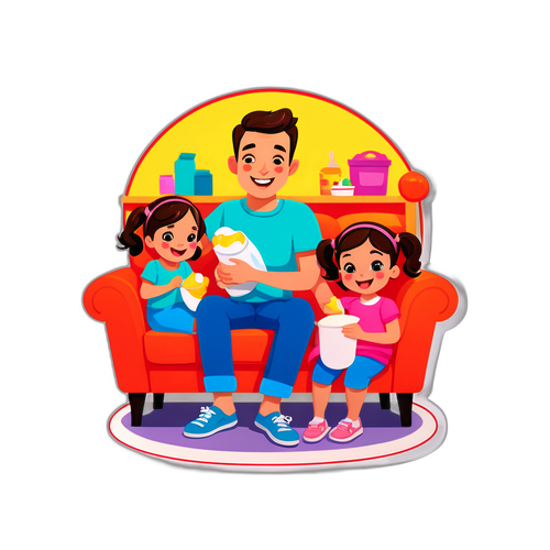 Сцена из повседневной жизни "Дочерей папы"