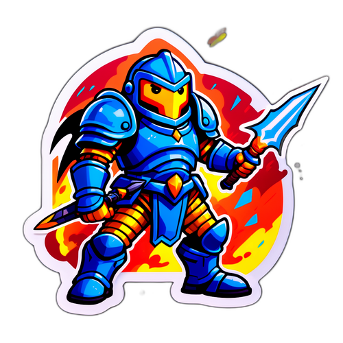 Arte de Gabriel Menino como personagem de videogame