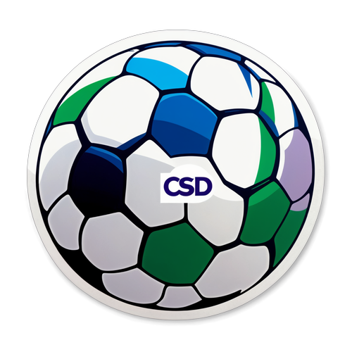 Feiere Vielfalt: Der farbenfrohe Fußball-Sticker zur CSD-Party, den du nicht verpassen darfst!