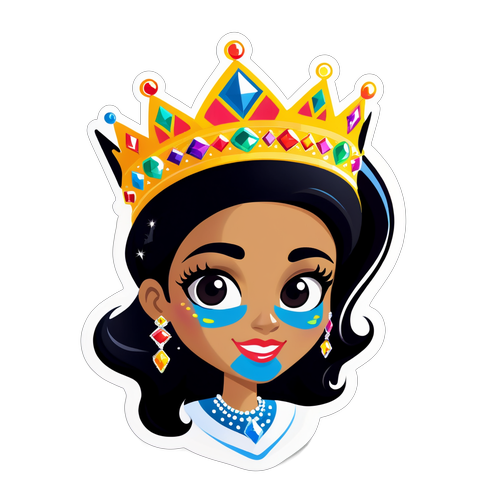 Korona Sticker para sa Miss World 2025