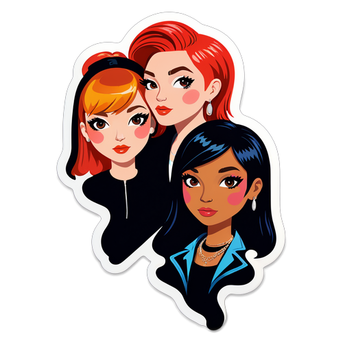 Magiska Ikoner: Icona Pop Förvandlar Musik till Stickers!