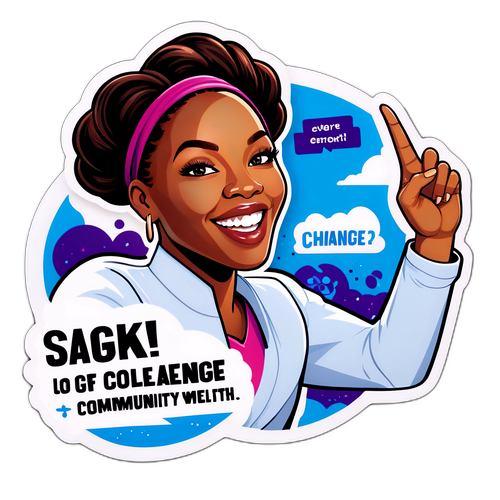 Community Engagement Sticker