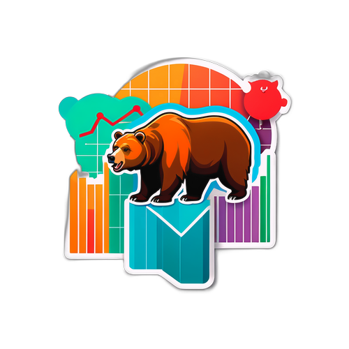 शेयर बाजार समाचार स्टिकर