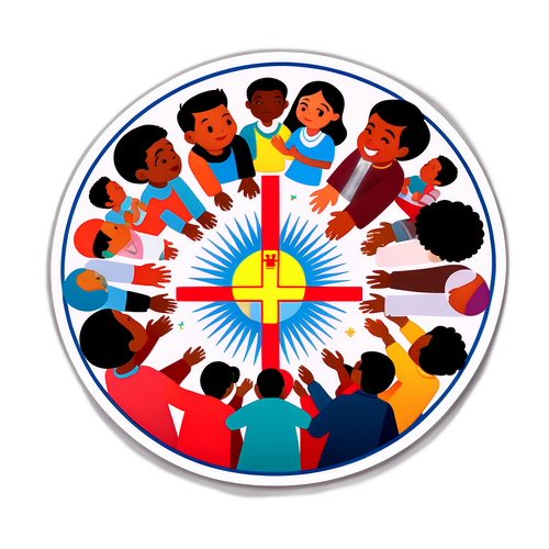 Stiker Komunitas Doa di Bandung