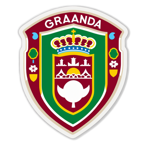 ¡Descubre el Simbolismo Oculto del Escudo del Granada CF en Colores Vibrantes!