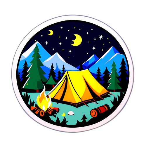 Camping Scene for Ekspedisjonen