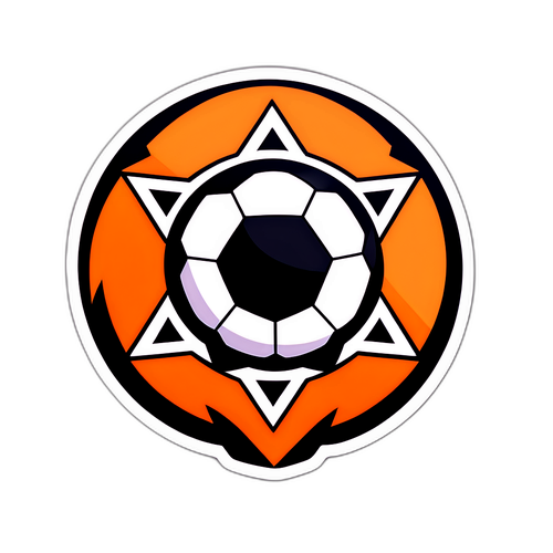 Дизайнерський зображення футбольного клубу Шахтар в стилі поп-арт