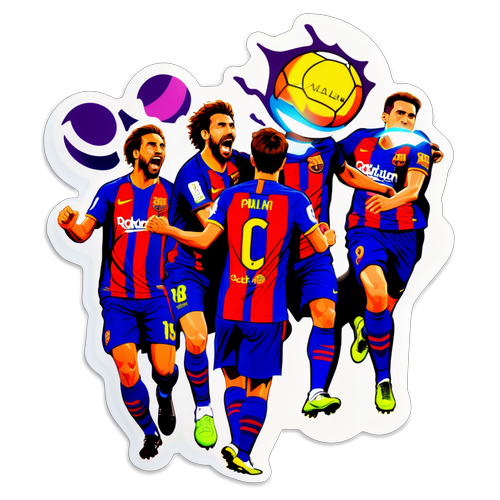 Vibrant fotbollsmatch i fokus