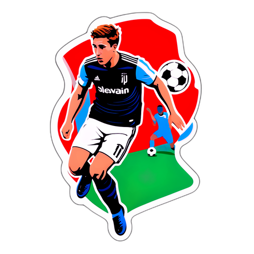 Sticker de Iker Muniain en Acción