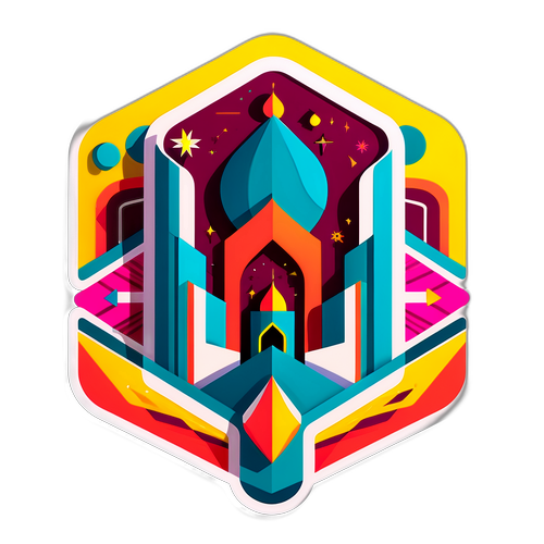 Retro design festival v stylu 60. let zaměřený na Katar