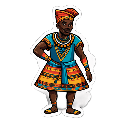 Karakter Folklor Afrika Barat