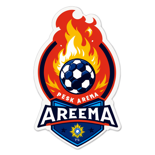 Stiker Pertandingan Persik vs Arema FC