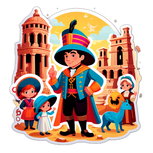 Un Ritratto Fiabesco di Alberto Angela in Costume Storico